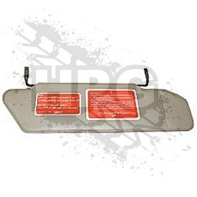 SUN VISOR (LH) *GRAY* {W/ MIRROR} [ARABIC] 