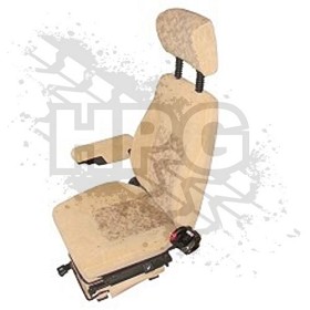 SEAT, FRONT (LH) {W/ARMREST} *TAN CLOTH* *XREF AVAIL* 